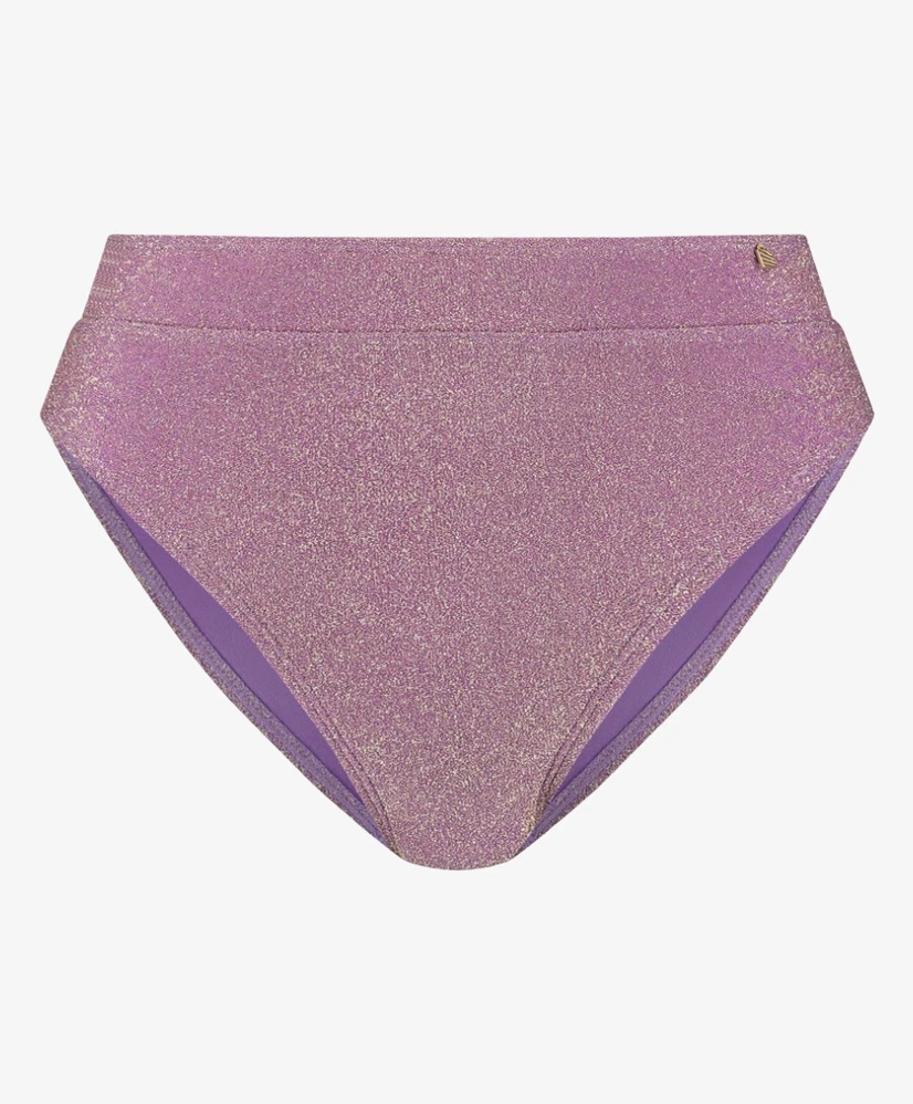 Beachlife Bikinibroekje High Waist Mauve Glitter