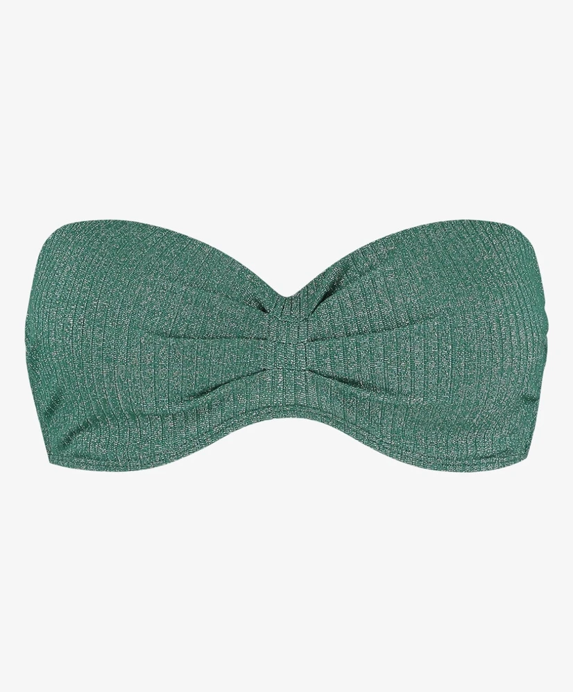 Beachlife Bikinitop Green Glitter