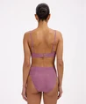 Beachlife Bikinitop Mauve Glitter