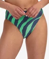 Beachlife High Waist Bikinibroekje Green Tiger