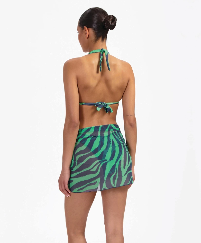 Beachlife Pareo Green Tiger