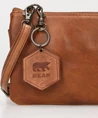 Bear Design Crossbodytas Uma Cognac