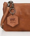 Bear Design Crossbodytas Uma Cognac