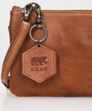 Bear Design Crossbodytas Uma Cognac