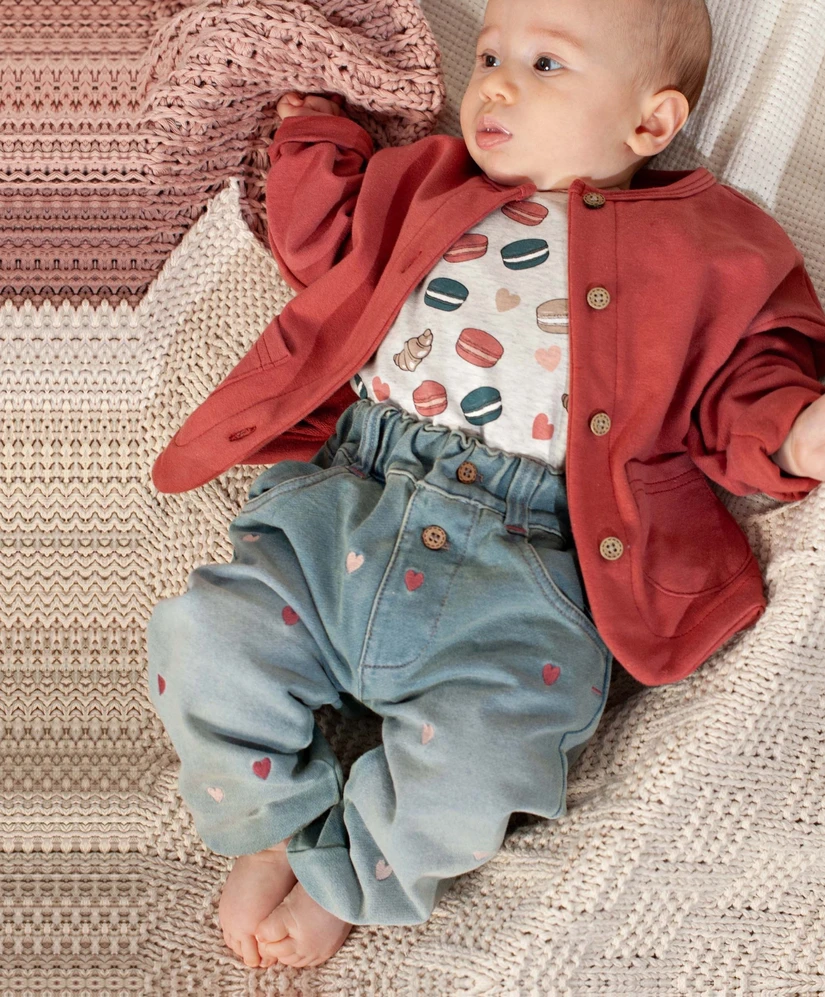 Bess Broek Denim Jog