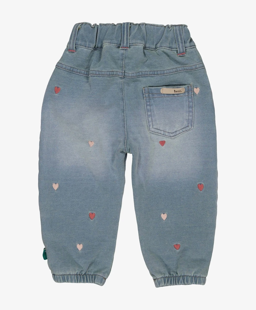 Bess Broek Denim Jog