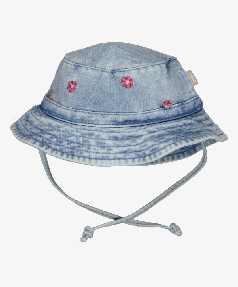 Bess Hoed Denim Embroidered