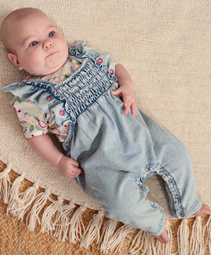 Bess Jumpsuit Denim Jog