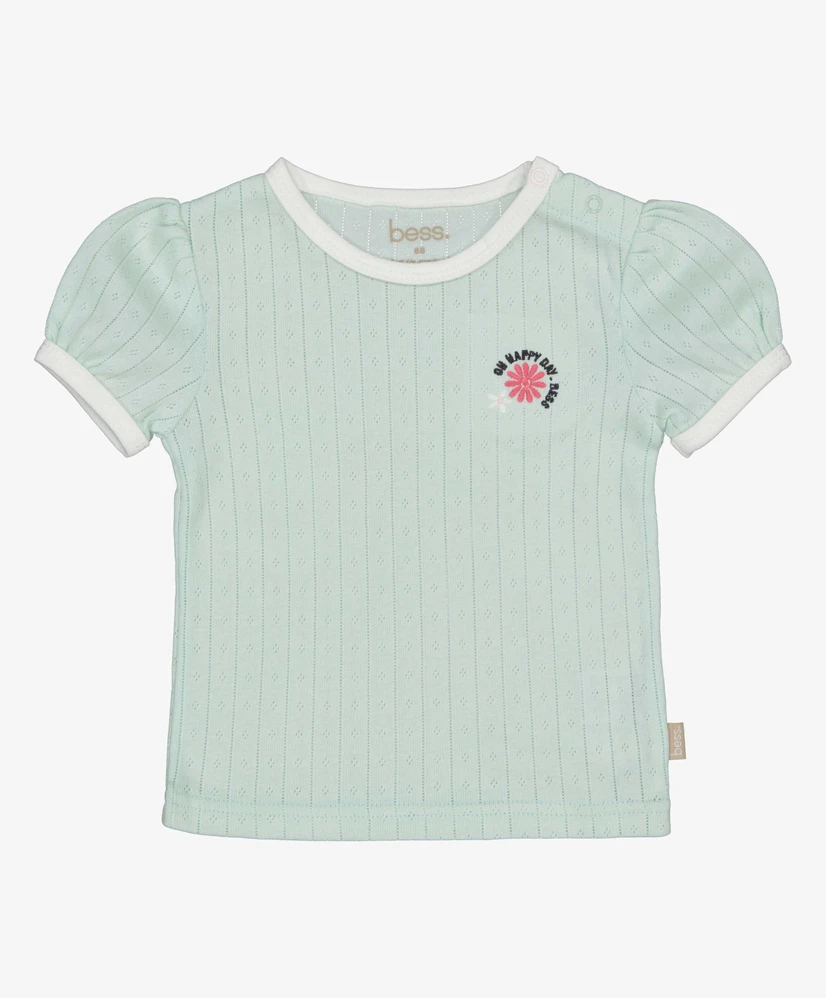 Bess T-shirt Ajour Flower