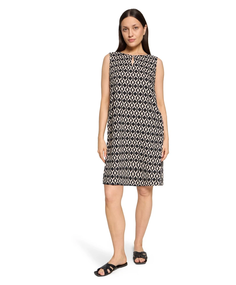 Betty Barclay Midi Jurk Allover Print