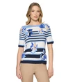 Betty Barclay T-shirt Striped Flower