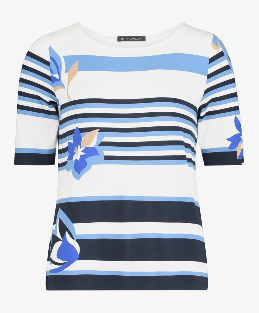 Betty Barclay T-shirt Striped Flower