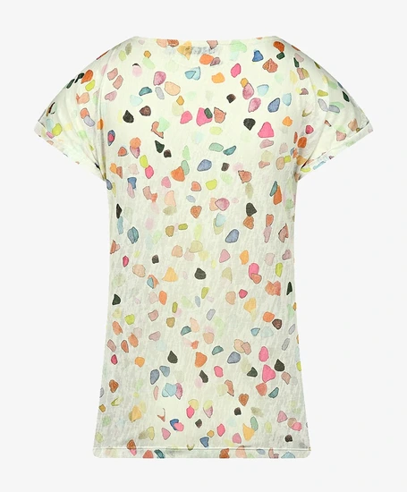 BICALLA T-shirt Burnout Dots