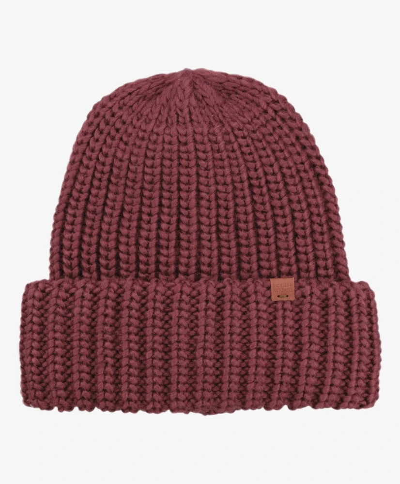 Bickley + Mitchell Amsterdam Beanie Chunky Rib