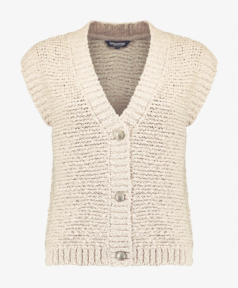 Bloomings Gilet Gehaakt