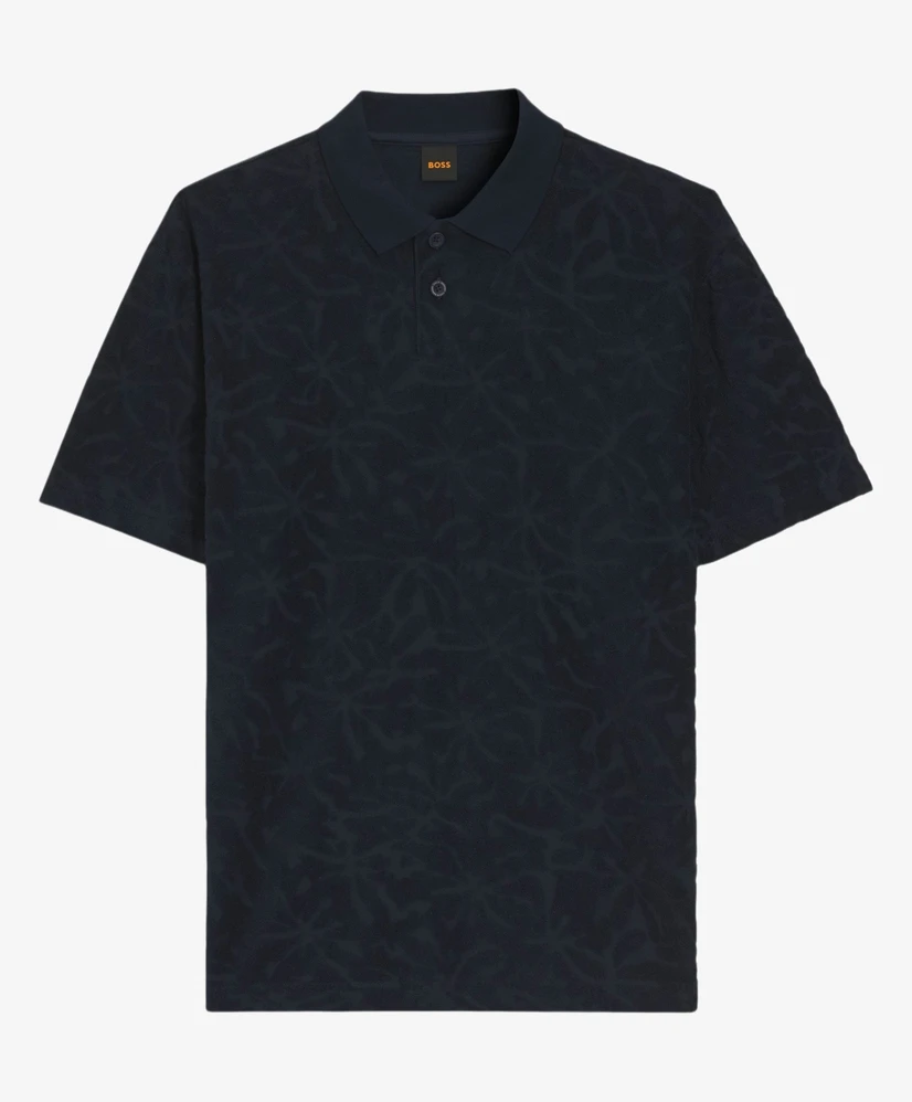 BOSS Polo Pe_Flower