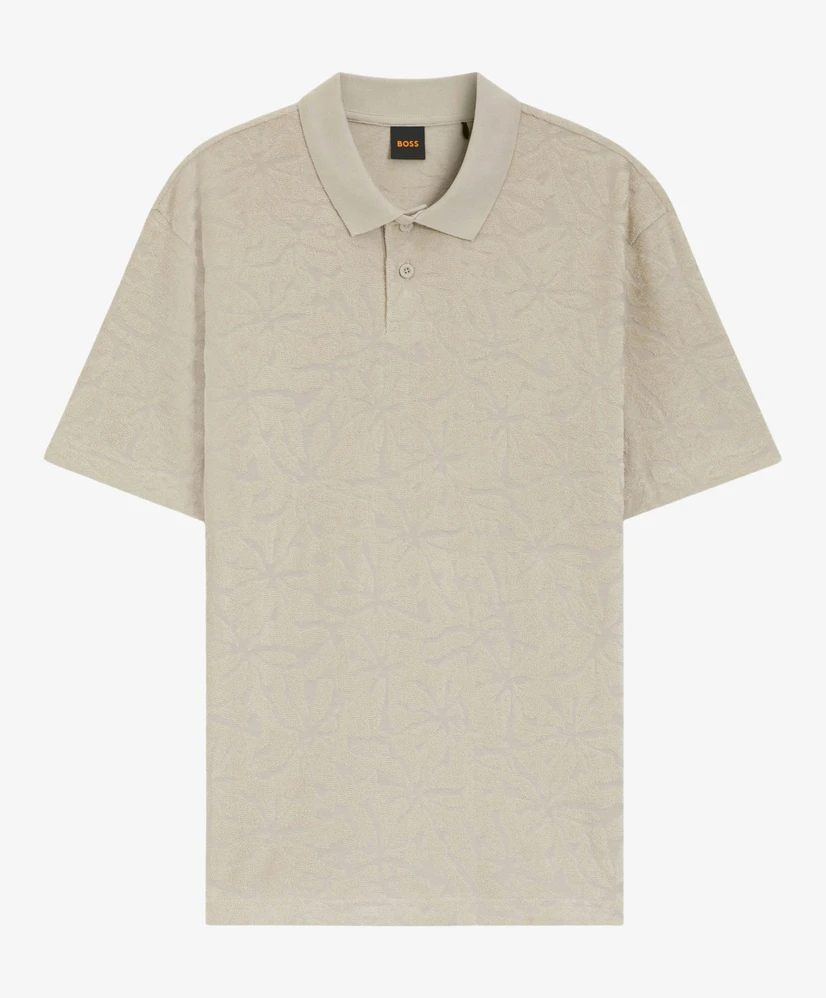 BOSS Polo Pe_Flower