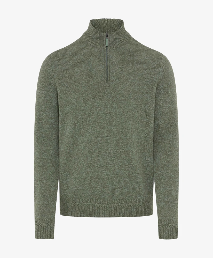 BRAX Half Zip Trui Steffen