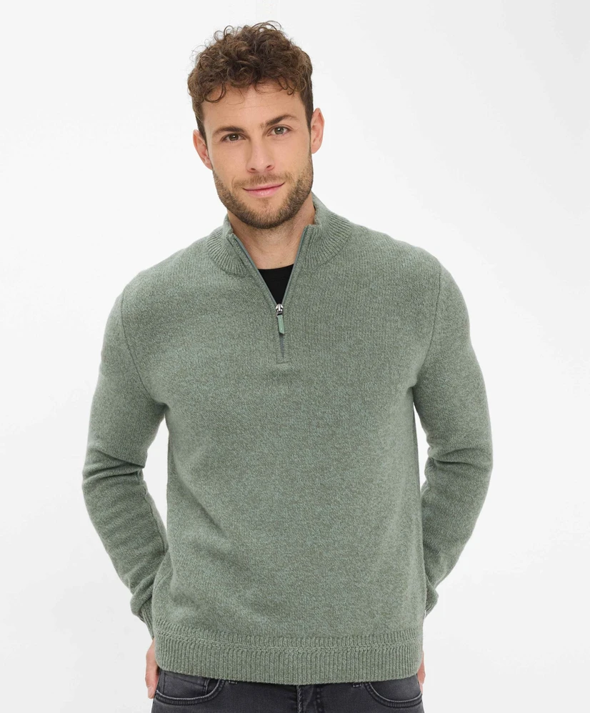 BRAX Half Zip Trui Steffen