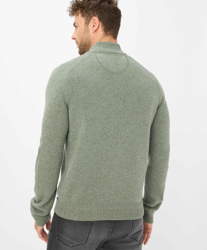 BRAX Half Zip Trui Steffen