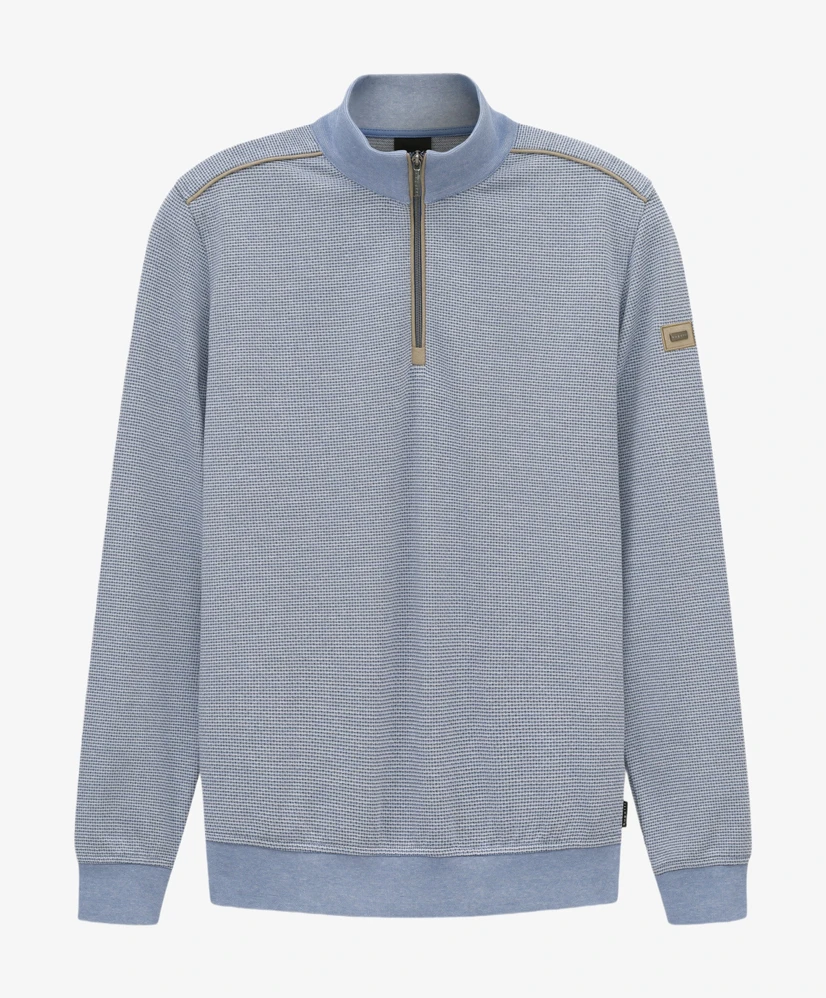 Bugatti Half Zip Trui Troyer