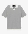 Bugatti Polo Knitted Open Neck