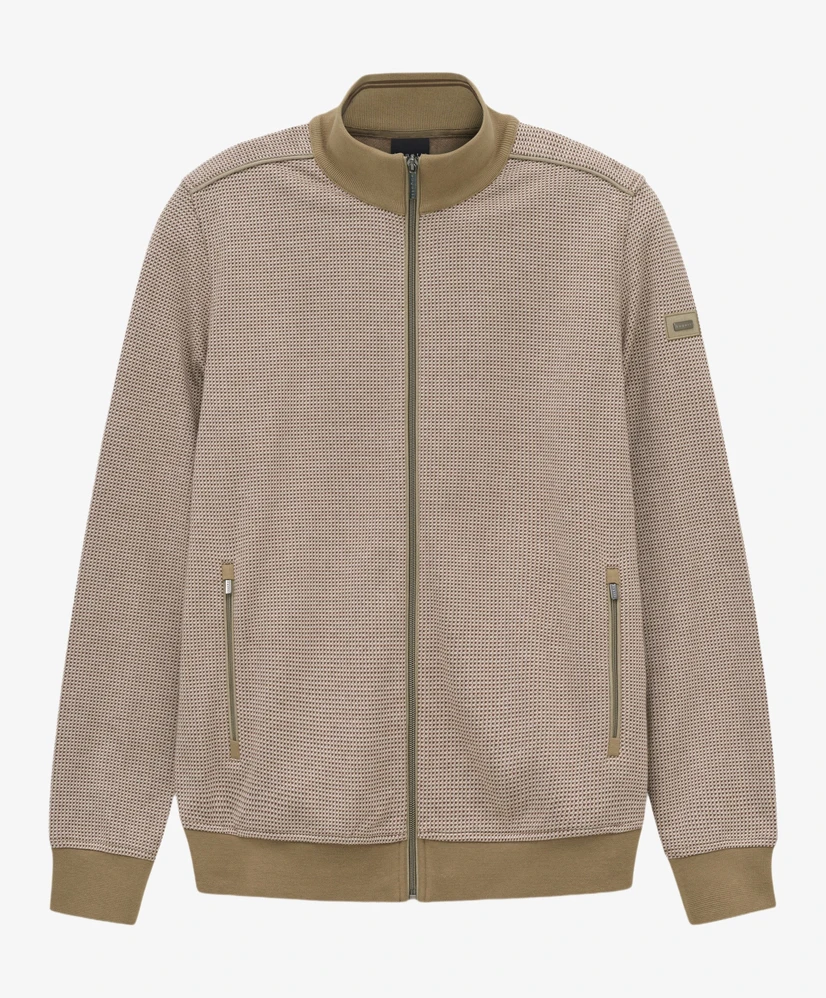 Bugatti Sweatvest Geblokt