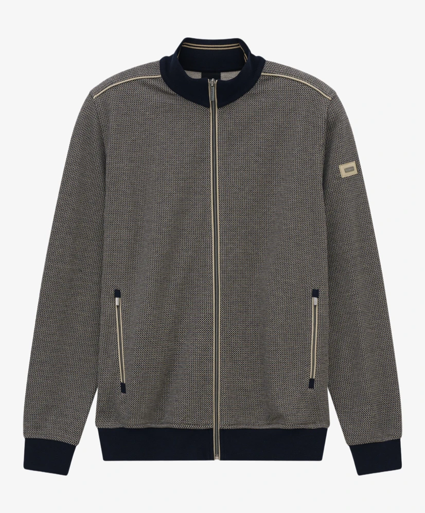Bugatti Sweatvest Geblokt