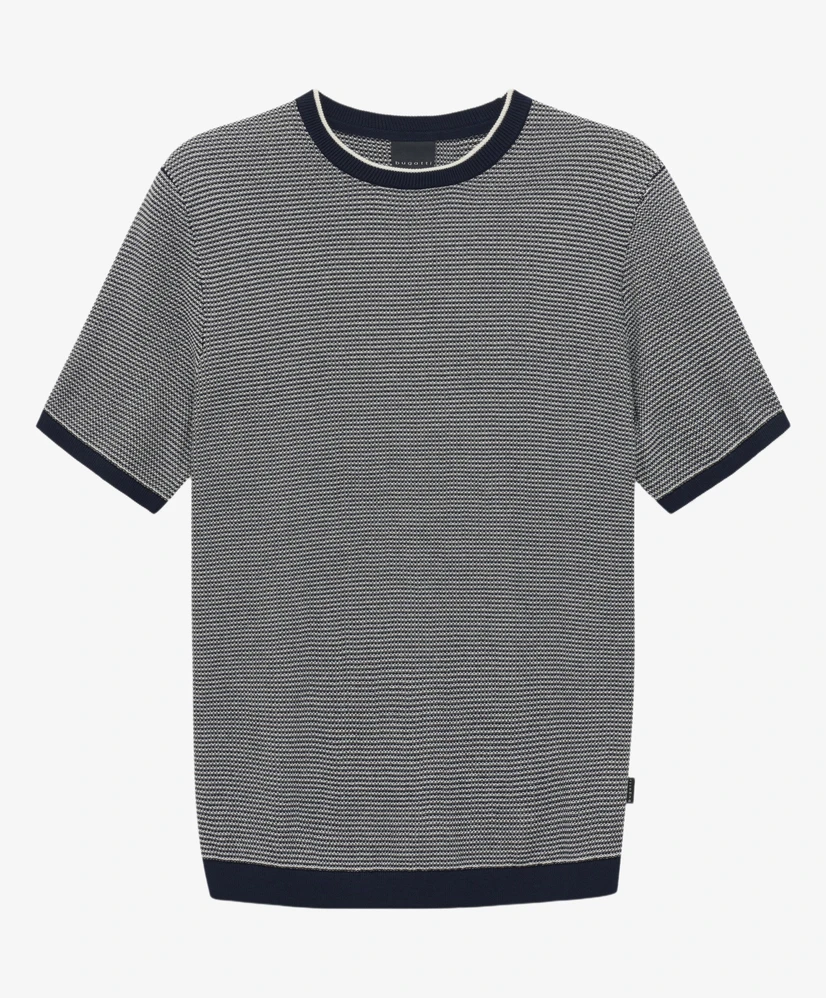 Bugatti T-shirt Fijne Strepen