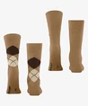 Burlington Sokken Everyday Argyle Mix 2-Pack