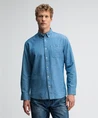 Butcher of Blue overhemd Aiden Chambray