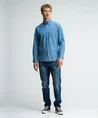 Butcher of Blue overhemd Aiden Chambray