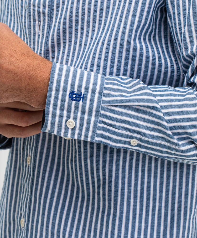 Butcher of Blue Overhemd Neale Stripe