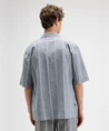 Butcher of Blue Overhemd Quinn Linen Stripe
