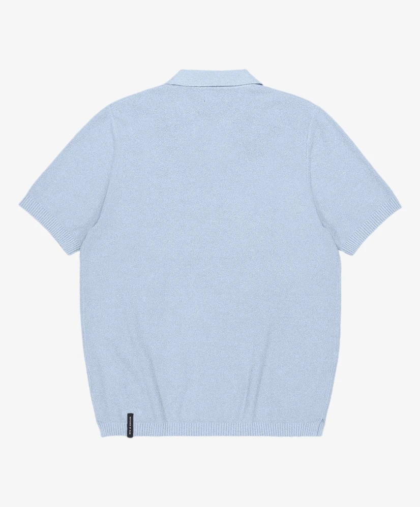 Butcher of Blue Polo Boucle Knit