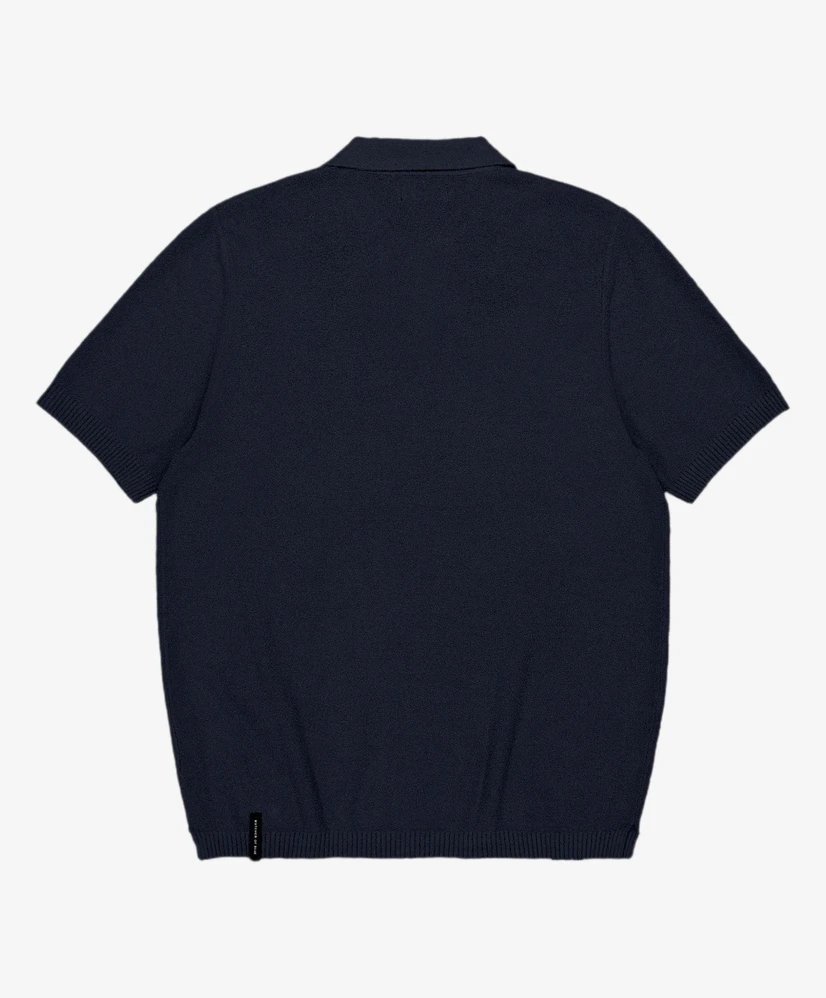 Butcher of Blue Polo Boucle Knit