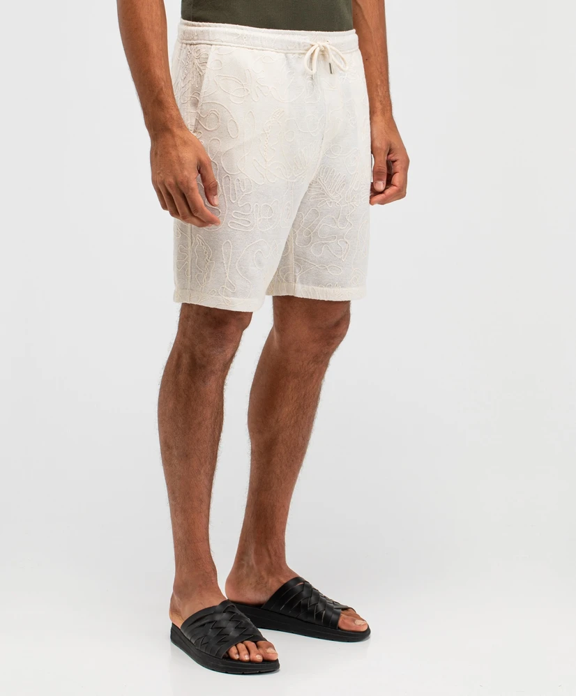 Butcher Of Blue Short Alex Embroidery