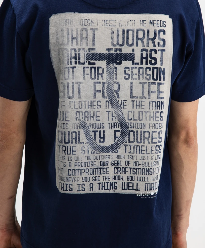 Butcher of Blue T-shirt Manifest