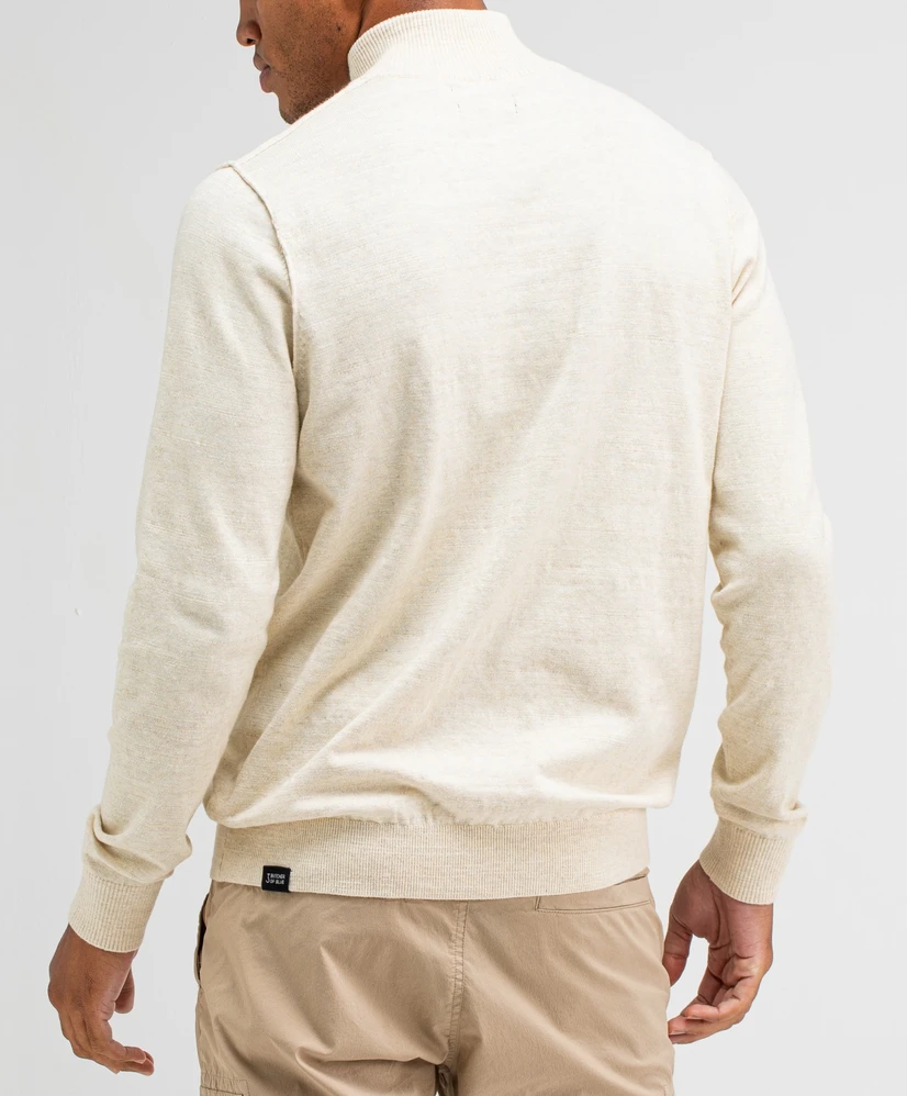 Butcher of Blue Trui Clifden Half Zip