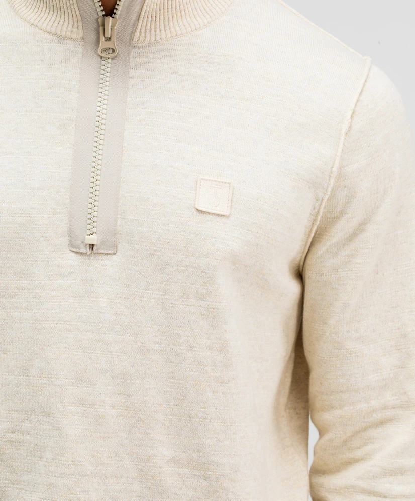 Butcher of Blue Trui Clifden Half Zip