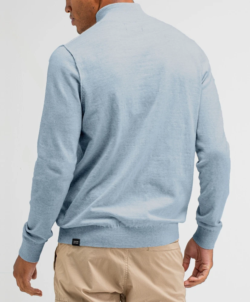 Butcher of Blue Trui Clifden Half Zip