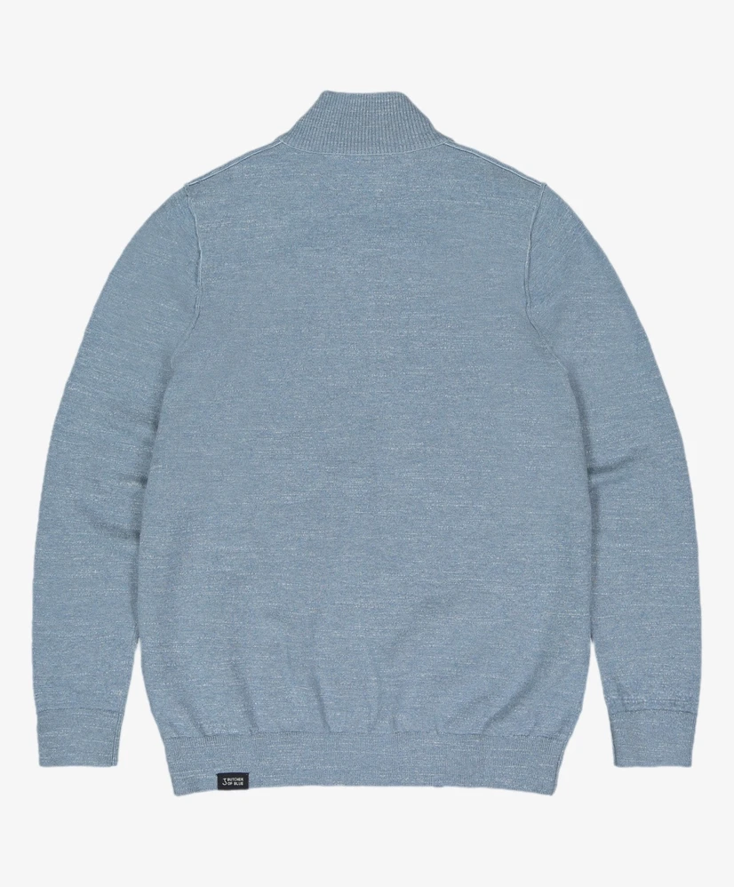 Butcher of Blue Trui Clifden Half Zip