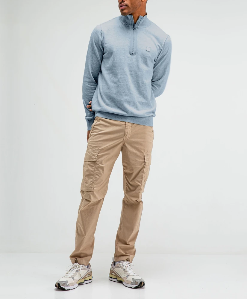 Butcher of Blue Trui Clifden Half Zip