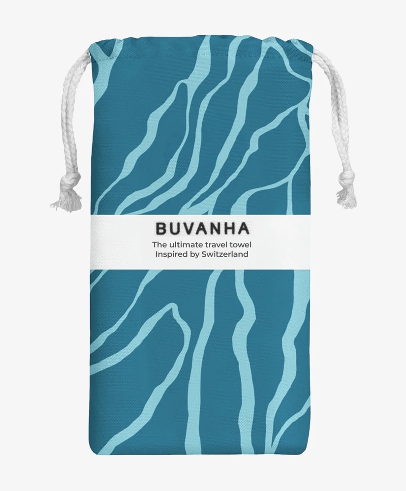 Buvanha Handdoek Zwitserland 200x90 cm