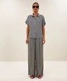 by-bar Blouse Barley Silky Stripe