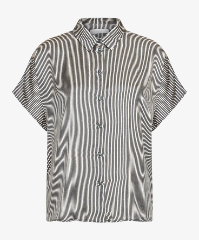 by-bar Blouse Barley Silky Stripe