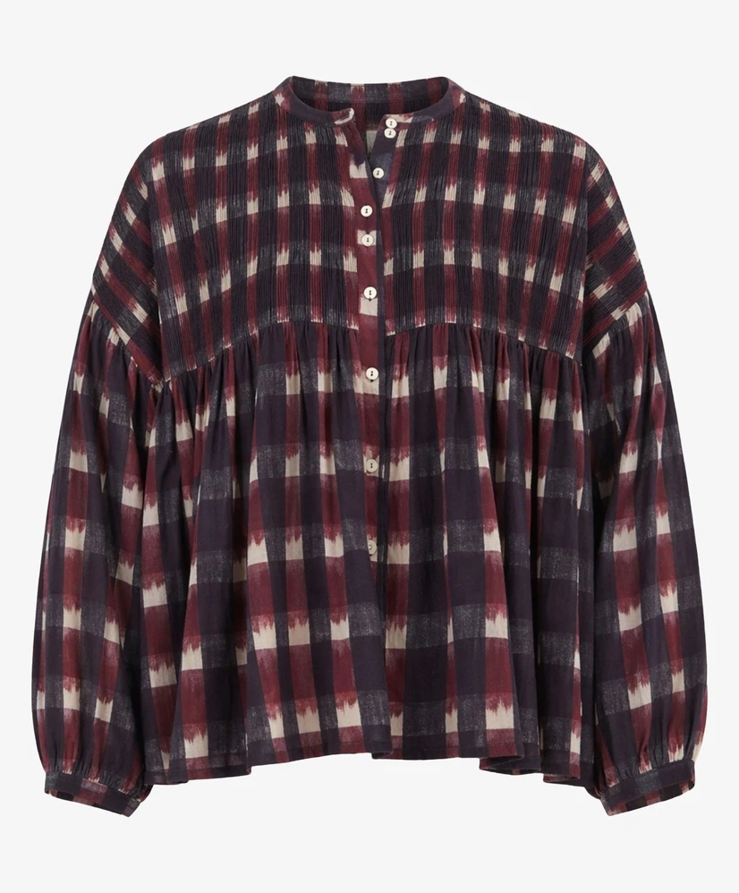 by-bar Blouse Mine Ikat