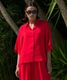 by-bar Blouse Sunny Satin Stripe
