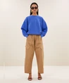 by-bar Broek Loose Fit Cargo Matcha