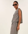by-bar Gilet Nori Melange
